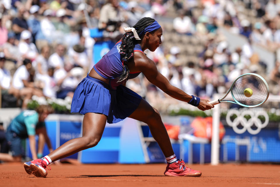 Coco Gauff's record at the Paris Olympics is perfect even if her play