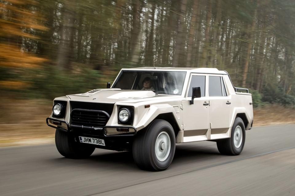 <p>The LM002 is one of several very powerful off-road trucks built by Lamborghini in the past, and the only one to go into production before the Urus arrived in 2017. The LM002’s notably angular body concealed a big V12 engine which drove all four wheels. To put it mildly, this was not exactly the kind of thing Land Rover was building at the time. </p><p>If an off-road truck seems an odd thing for a sports car maker to have built, remember that Lamborghini originally built farm tractors, and the LM002 could have been a truck produced for the US Army, but the contract went to <strong>Hummer </strong>instead.</p>