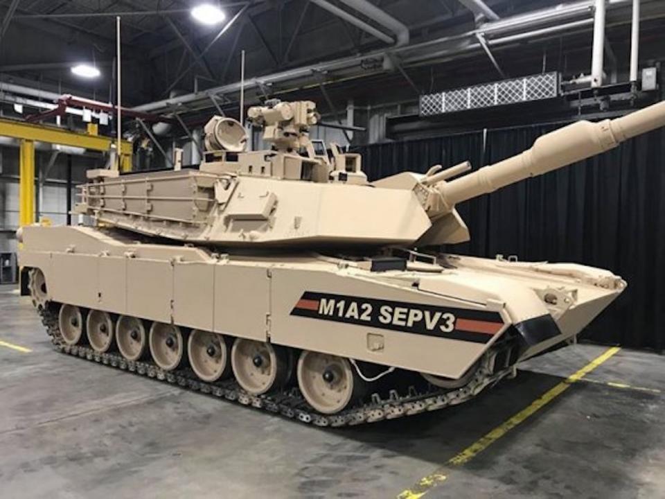 ▲美國陸軍M1A2 SEPV3，又稱為M1A2C戰車。（圖／美國陸軍）