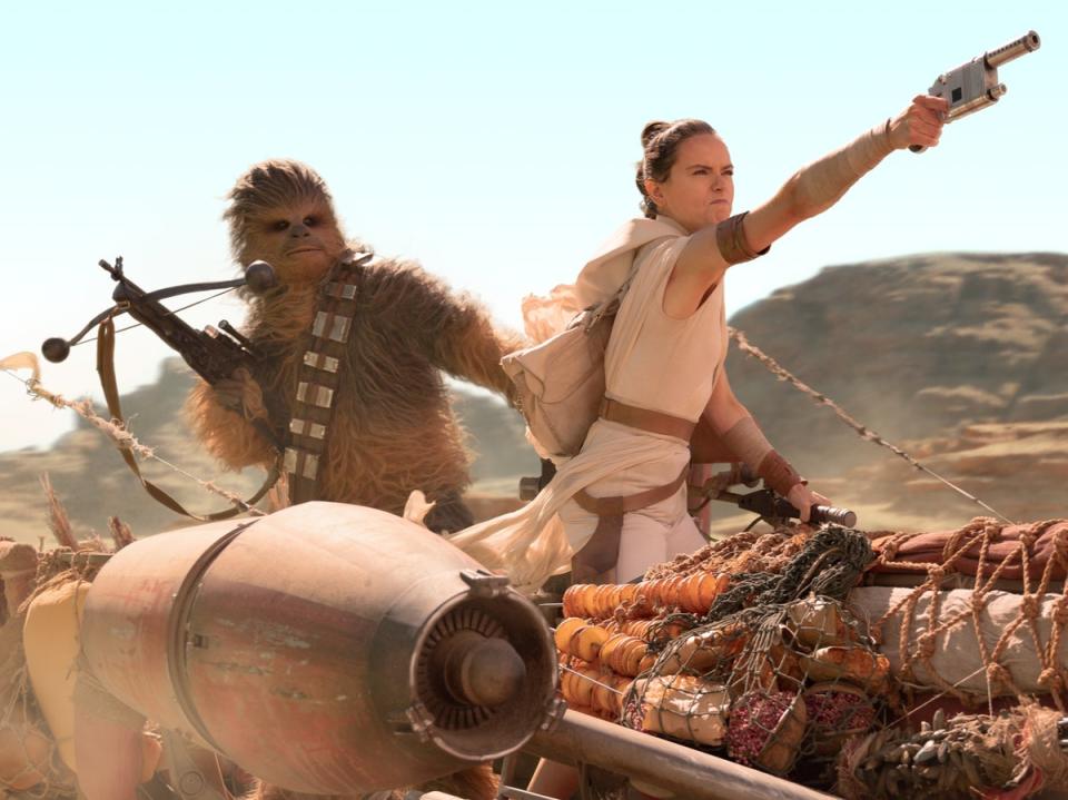 ‘They fly now’: ‘Rise of Skywalker’ is considered by many Star Wars fans to be the low point of the series (LucasFilm)