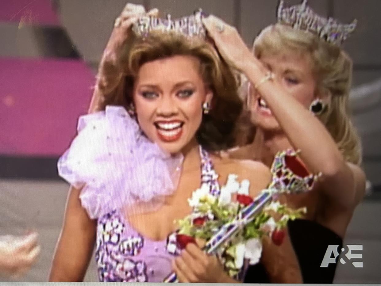 Vanessa Williams was crowned the first Black Miss America in 1984.