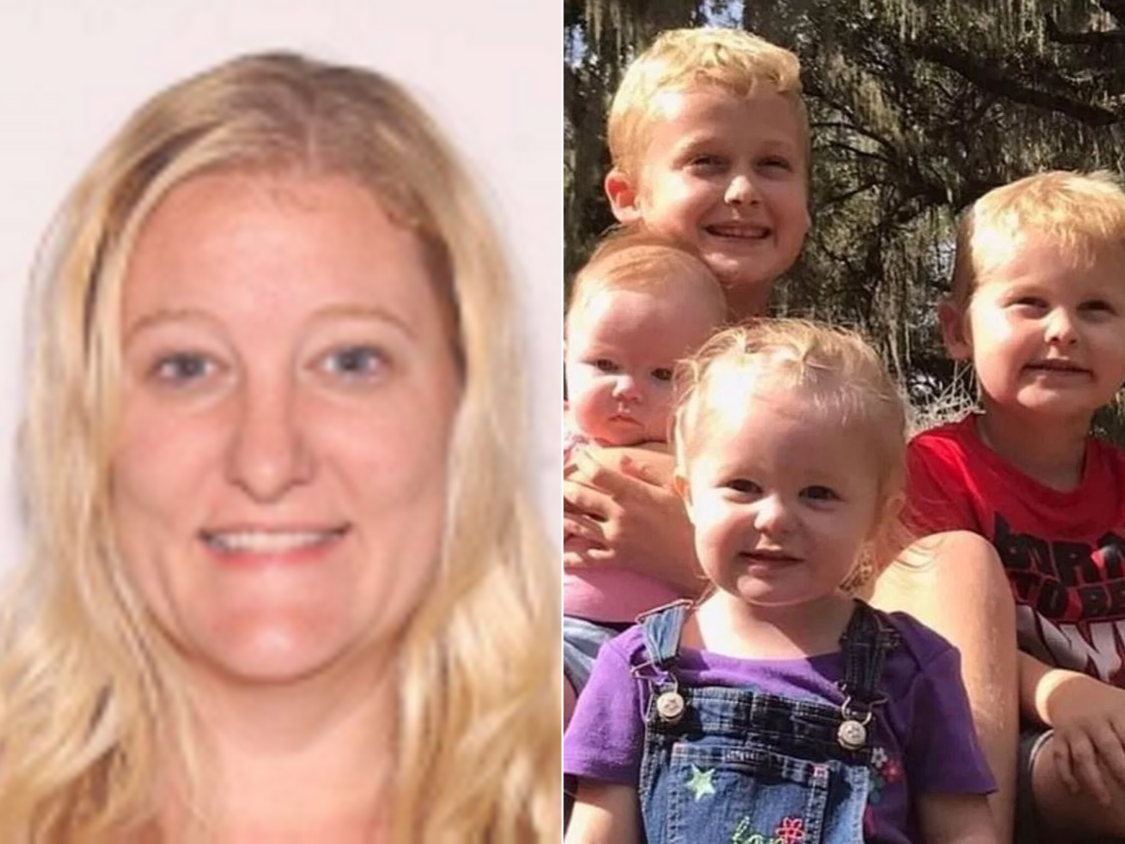 Casei Jones, 32, who was reported missing with her four children, was found dead in Georgia, US, on 15 September 2019: Marion County Sheriff's Office