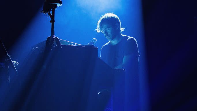 seattle, wa november 29 aaron dessner of the national performs on stage at paramount theatre on november 29, 2017 in seattle, washington photo by mat haywardgetty images