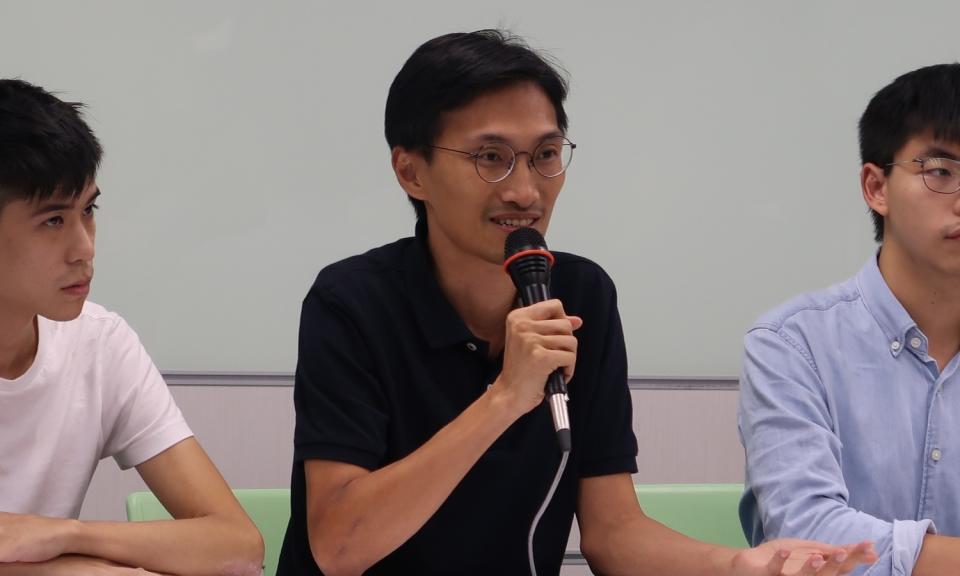 香港立法會議員朱凱迪(圖中)。   圖：林朝億/攝(資料照)