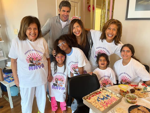 <p>Hoda Kotb instagram</p> Hoda Kotb and her family.