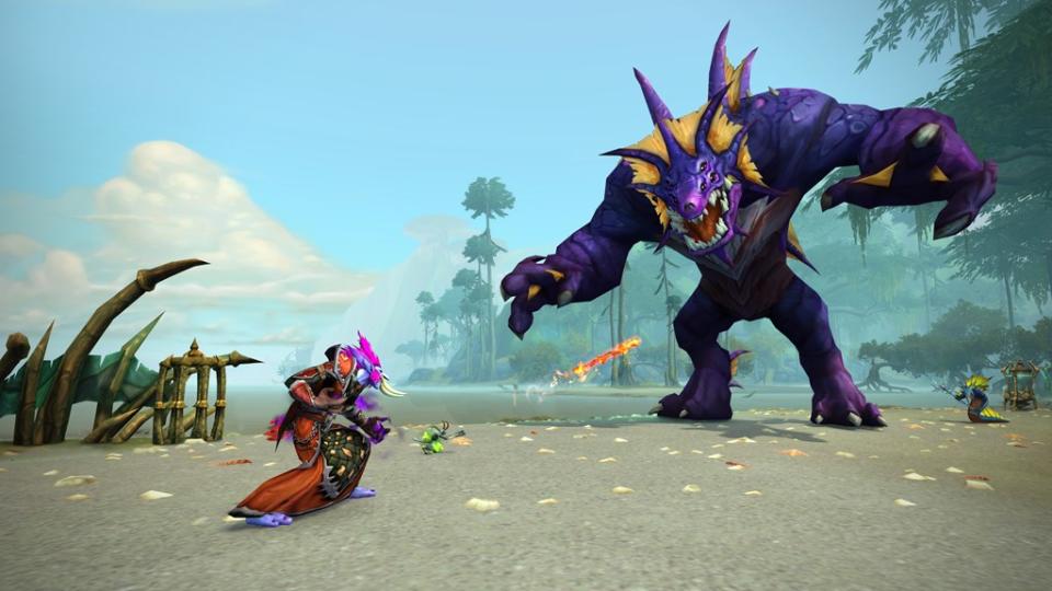 A screenshot from World of Warcraft.