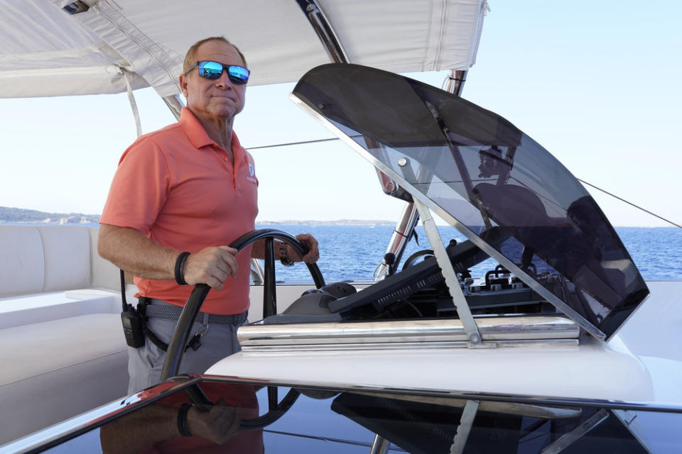 BELOW DECK SAILING YACHT — Pictured: Captain Glenn Shephard — (Photo by: Fred Jagueneau/Bravo)