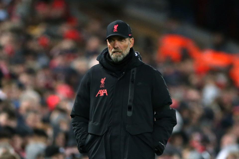 Liverpool manager Jurgen Klopp admits too many of his players were off their games in the fortunate victory over Leicester (Barrington Coombs/PA) (PA Wire)