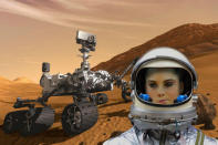 McKayla Maroney is not impressed with Curiosity.