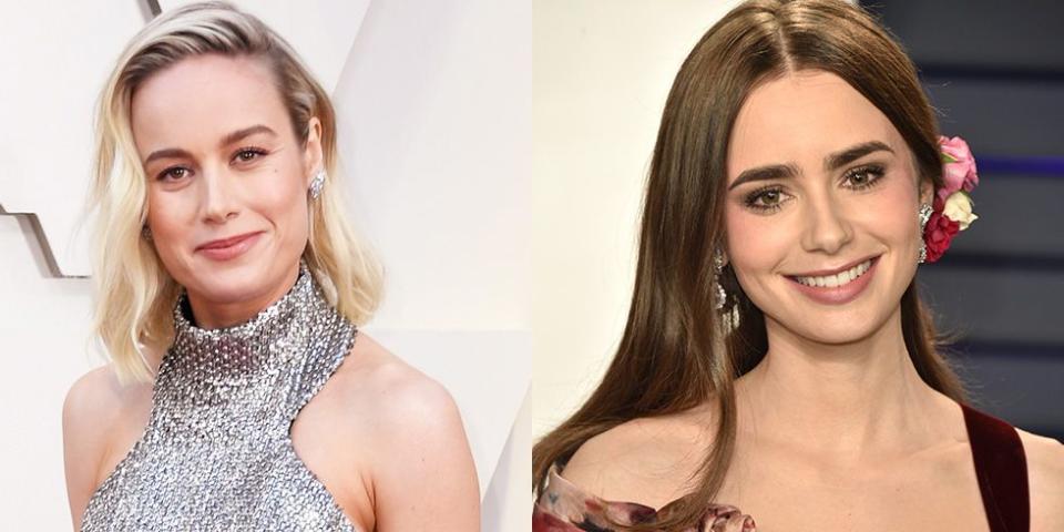 Brie Larson and Lilly Collins