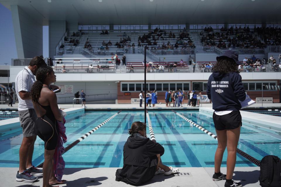 Mt. San Antonio College hosted the CIF-Southern Section Division 4 swimming prelims on Tuesday, April 30, 2024 in Walnut, California.