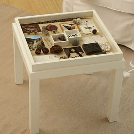 Make a memory box table