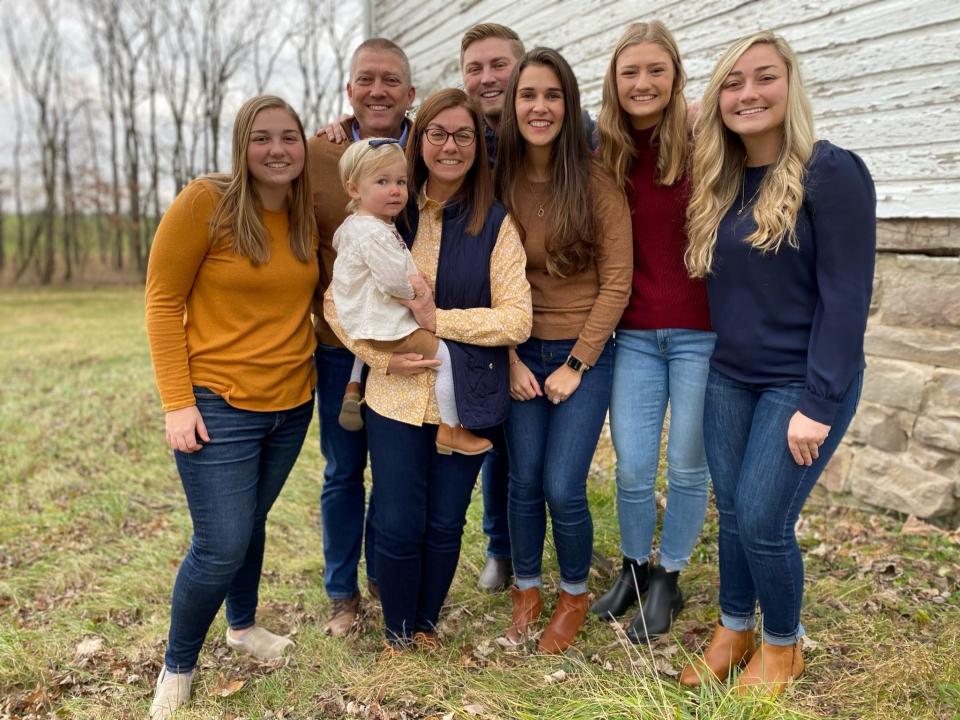 The Hord family gathers for a photo. Hord Family Farms completed the acquisition of New Horizon Farms, a farrow-to-finish swine operation in Pipestone, Minnesota.