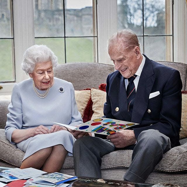 queen elizabeth prince philip 73rd anniversary