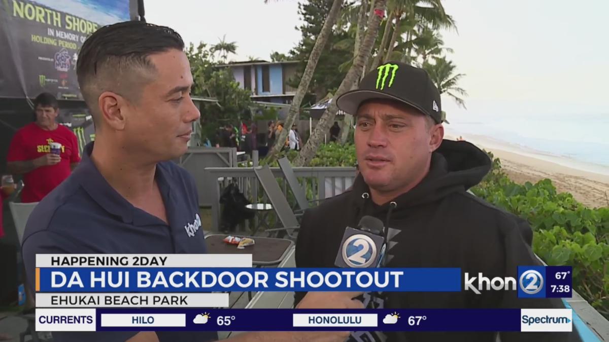 Da Hui Backdoor Shootout underway on Oʻahu's North Shore