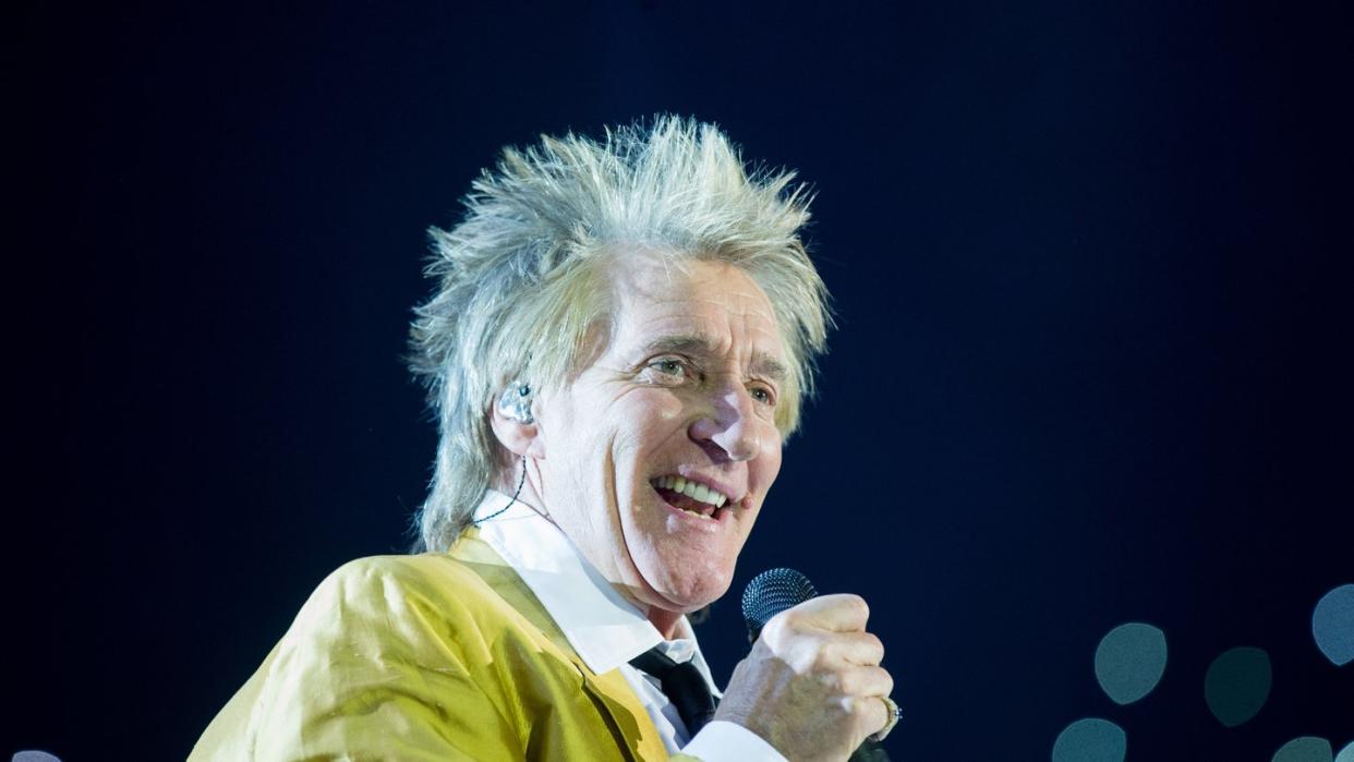 Der britische Sänger Rod Stewart gab sich offen. Foto: Rolf Vennenbernd