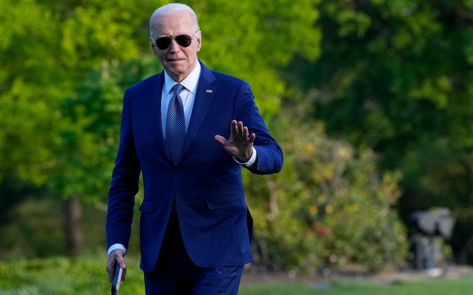 Mr Biden's campaign has begun a major push in swing states in recent weeks, with the president appearing in Pennsylvania last week
