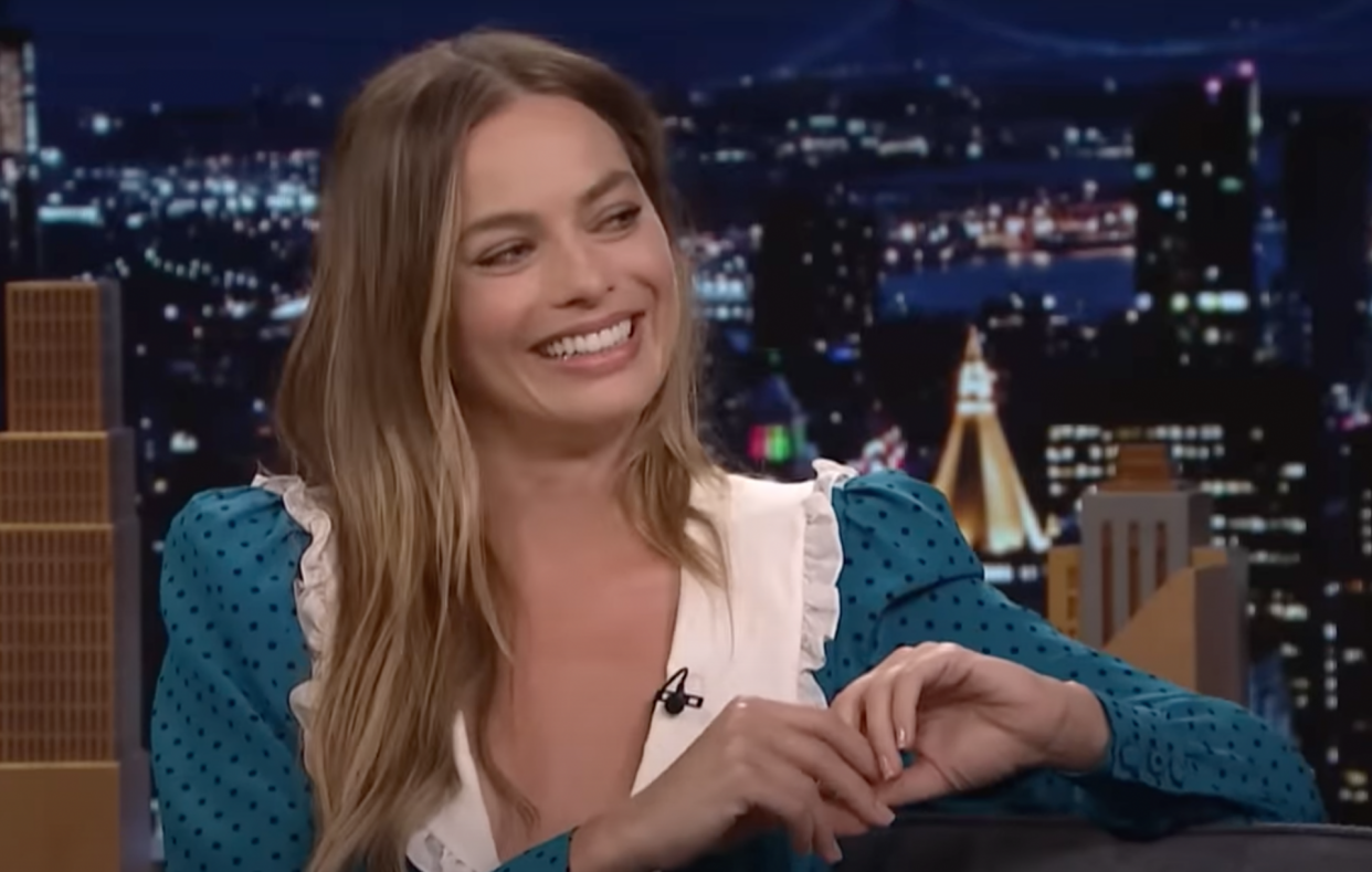 Margot Robbie on The Tonight Show Starring Jimmy Fallon