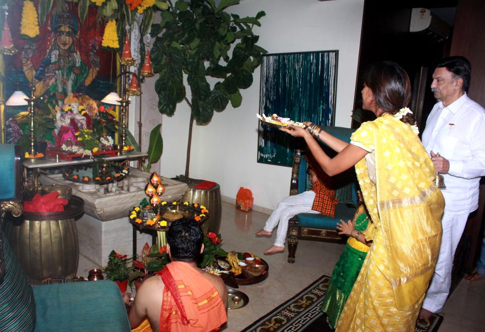 How Bollywood celebrates Ganesh puja