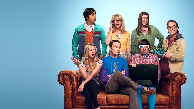 <p>'The Big Bang Theory'</p><p><a href="https://go.redirectingat.com?id=74968X1596630&url=https%3A%2F%2Fwww.hbomax.com%2Fseries%2Furn%3Ahbo%3Aseries%3AGXdRsewUPO5uAuwEAABEI&sref=https%3A%2F%2Fwww.womansday.com%2Flife%2Fentertainment%2Fa42350589%2Fbig-bang-theory-kaley-cuoco-pregnant-jim-parsons-reaction%2F" rel="nofollow noopener" target="_blank" data-ylk="slk:Shop Now;elm:context_link;itc:0;sec:content-canvas" class="link ">Shop Now</a></p>