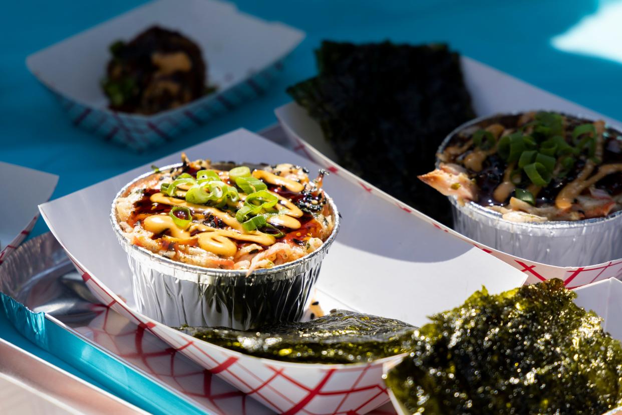 Dine-In Hawaiian took home the gold awards for best food truck side dish and appetizers at the 2024 Best of Taste of Cincinnati competition.