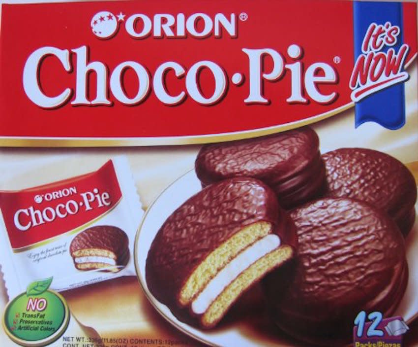 The soldier was given a lifetime supply of Choco Pies (Picture: Orion)