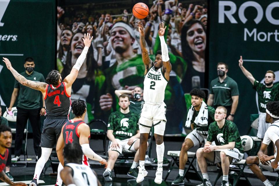 Ohio State basketball vs. Michigan State image gallery from Thursday