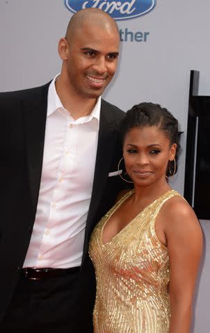 ROBYN BECK/AFP Nia Long and Ime Udoka