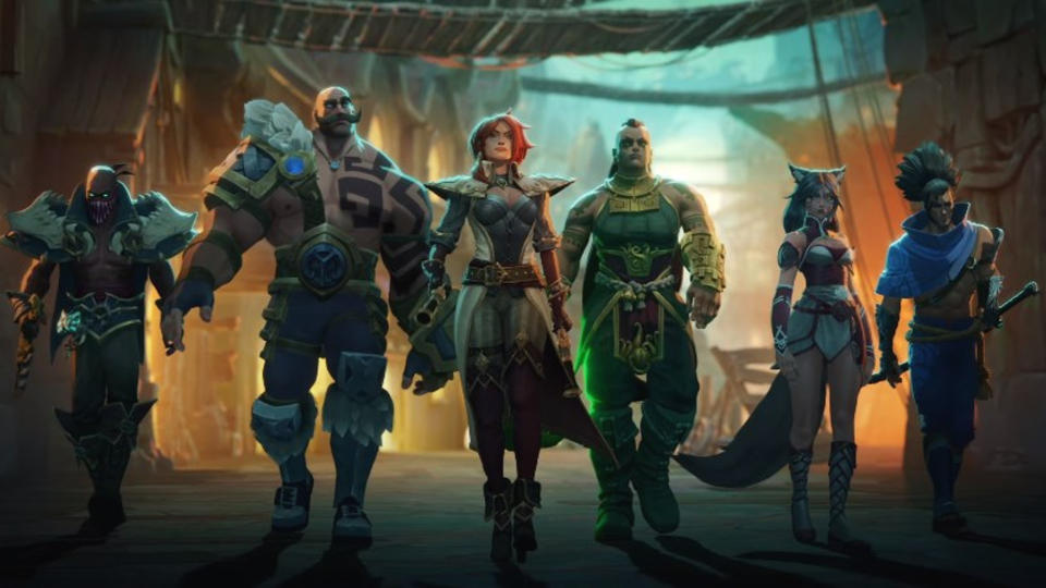 Ruined King: A League of Legends Story will have you take command of a motley crew of League of Legends champions. (Screenshot courtesy of Airship Syndicate/Riot Forge)