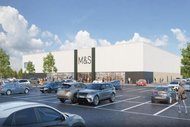 Vision unveiled for new and bigger M&S superstore at multi-million pound  retail park