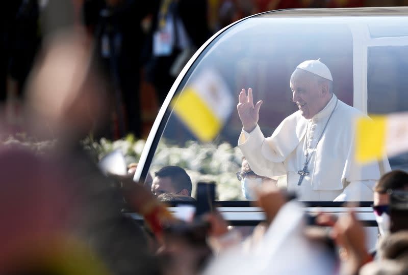 Pope Francis visits Slovakia