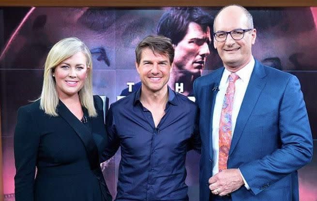 Samantha Armytage has responded to reports she's dating Hollywood actor Tom Cruise following their interview on Channel Seven's Sunrise last week. Source: Instagram