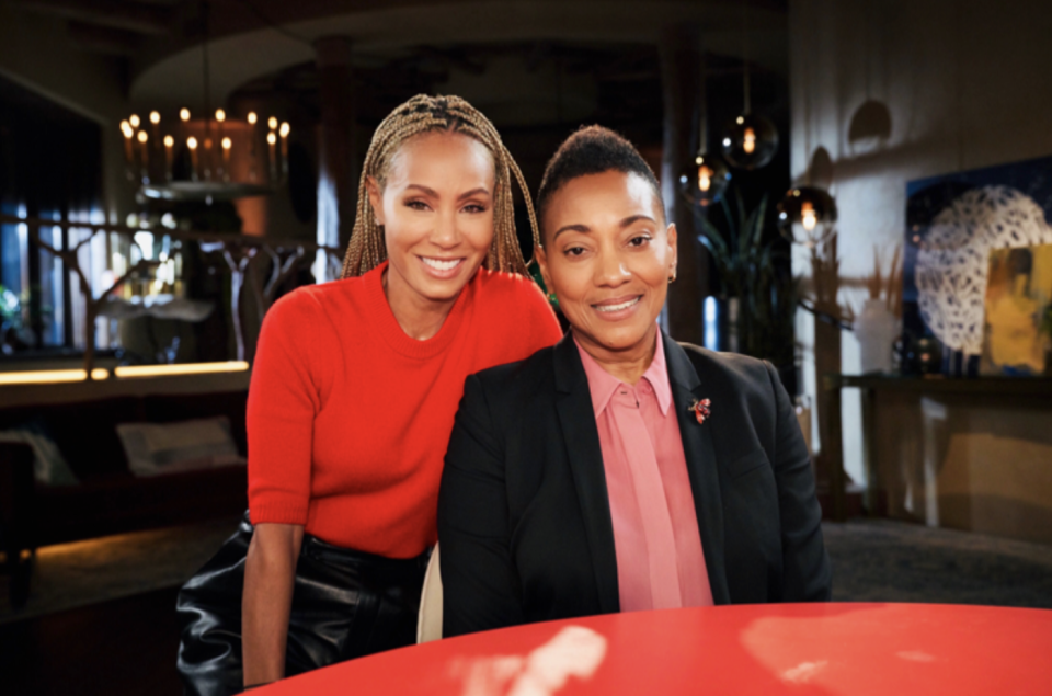Robyn Crawford was interviewed by Jada Pinkett Smith on Monday's Red Table Talk. (Photo: Michael Becker/Red Table Talk/Facebook Watch)