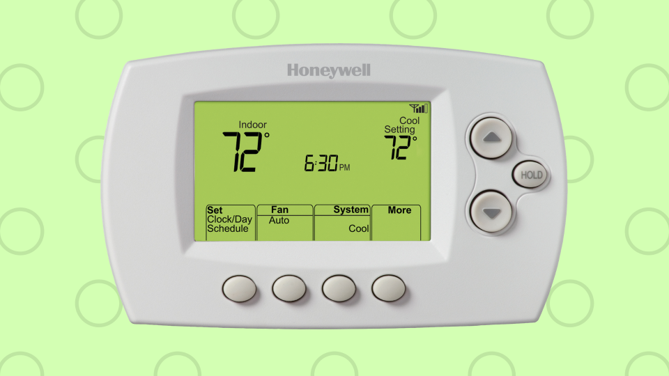 Be environmentally conscious...you know, when it comes to monitoring the temp in your home. (Photo: Walmart)
