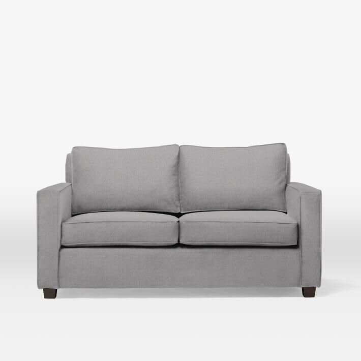 West Elm, Gray Sleeper Sofa