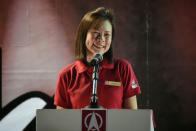 The SDP’s seventh speaker Jaslyn Go. (Photo: Joseph Nair)