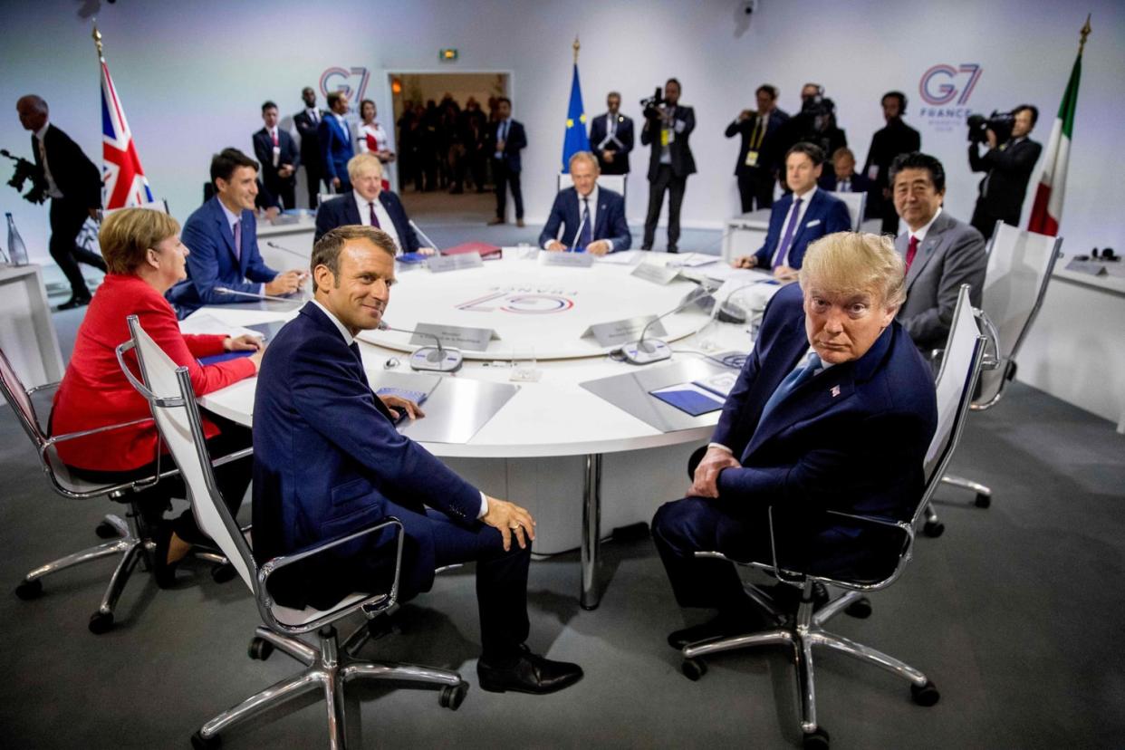 Image: G-7 leaders meet in France (Andrew Harnik / AFP - Getty Images file)