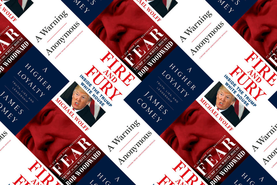 The biggest Trump administration tell-all books