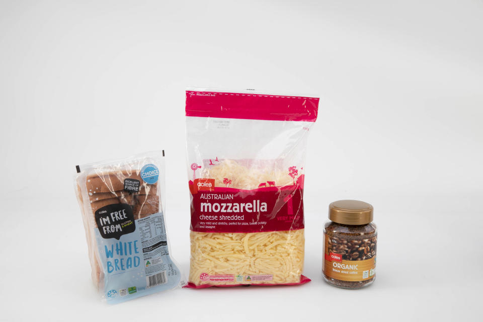 Coles top home brand products