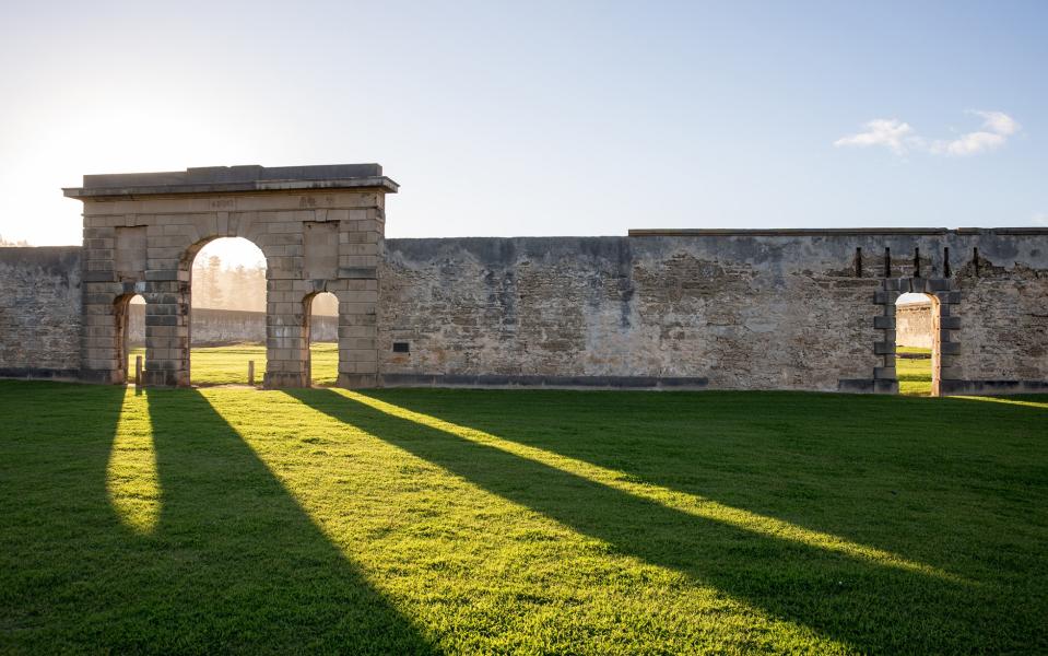 The first settlers, between 1788 and 1855, were British convicts and soldiers, and the island was infamous for its brutality - © Kerry Kissane