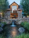 <p>Of course if money is no object, you could design an entire house around the landscape! For this Wyoming home, architects utilized an ancient aquifer to add truly remarkable water features.</p><p><strong><a href="https://www.countryliving.com/home-design/house-tours/a41860/montana-dairy-barn-restored-as-wyoming-house/" rel="nofollow noopener" target="_blank" data-ylk="slk:Read more about this amazing Wyoming home;elm:context_link;itc:0;sec:content-canvas" class="link ">Read more about this amazing Wyoming home</a>.</strong> </p>