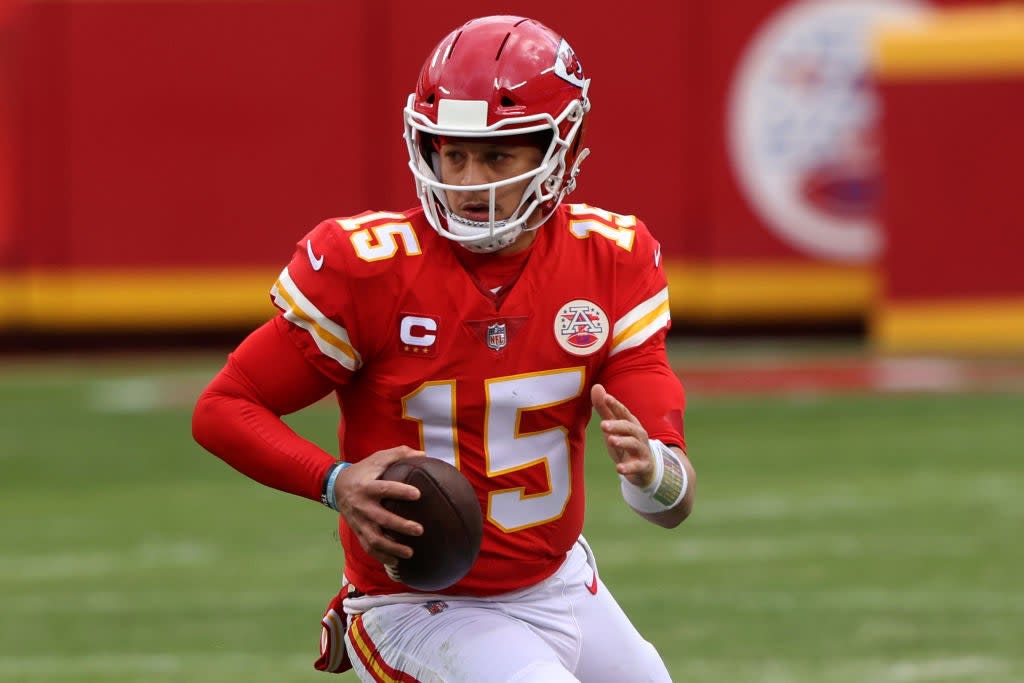 Patrick Mahomes is a doubt for Sunday (Getty)