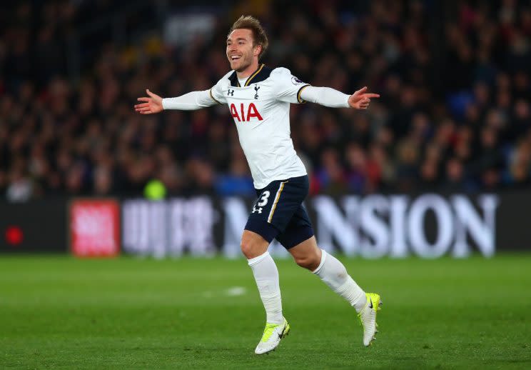 Christian Eriksen's goal wins Tottenham a tight game against Crystal Palace