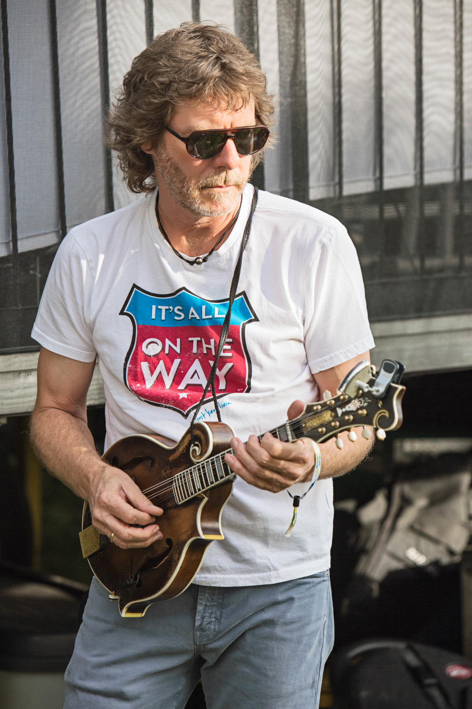 Sam Bush plays a show at Intuition Ale Works in April.