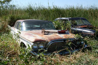 <p>Of the 11,597 DeSoto Adventurers sold in 1960, just 3,092 were two-door hardtops like this. We would like to bet that the number of survivors are in the low double digits, which makes this example one of the rarer cars that we’ve photographed. </p><p>The Adventurer, which was built between 1956 and 1960, was DeSoto’s top-of-the-range model.</p>