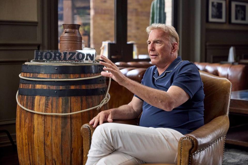 To make “Horizon: An American Saga,” Kevin Costner self-financed some of the project to complete the four-part series.