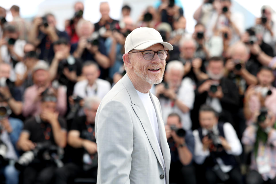 Ron Howard attends the “Jim Henson: Idea Man” Photocall at the 77th annual Cannes Film Festival