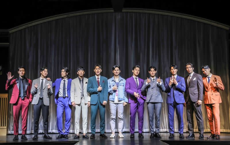 韓國18禁人氣音樂劇演員一字排開顏值超高。（圖／寬宏藝術提供）