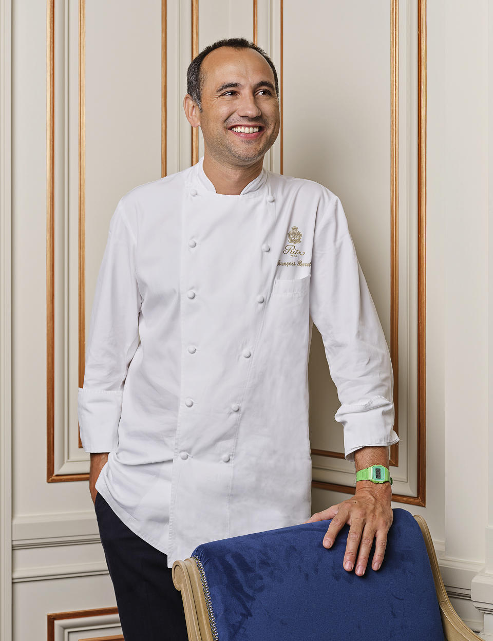 Le chef pâtissier François Perret