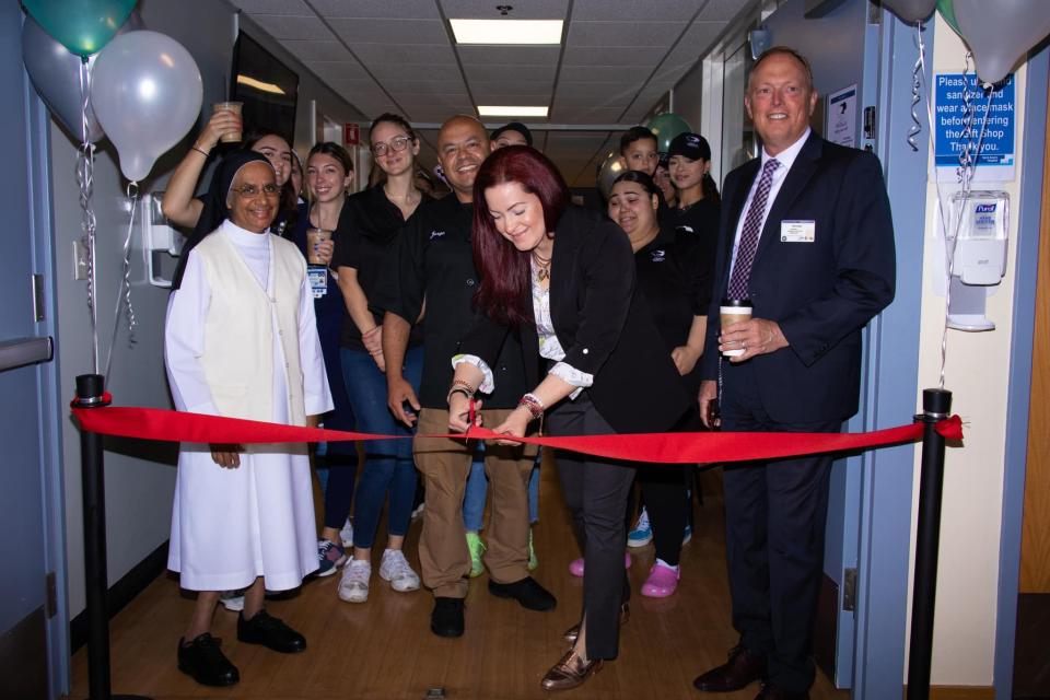 Fratelli’s Taunton, 1 Washington St., is sharing their baked goods with their new location at Saint Anne's Hospital in Fall River, where they recently held a ribbon cutting ceremony.